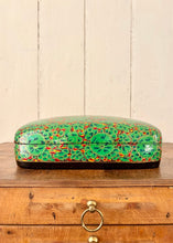 Load image into Gallery viewer, Large cushion-style papier mache decorated box
