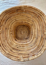 Load image into Gallery viewer, Large sculptural handmade seagrass bowl

