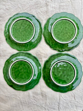 Load image into Gallery viewer, Set of four cabbage ware salad/starter/side plates
