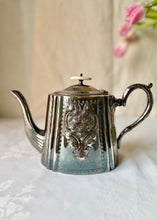 Load image into Gallery viewer, Antique silver plated elegant teapot
