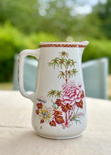 Load image into Gallery viewer, Antique oriental style floral transfer ware jug by James Beech
