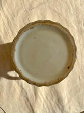 Load image into Gallery viewer, Antique fluted design hand painted floral jug
