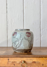 Load image into Gallery viewer, Studio pottery stoneware tulip vase
