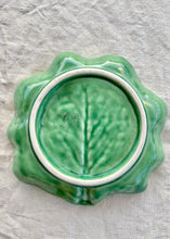 Load image into Gallery viewer, Bordallo Pinheiro round cabbage ware dish
