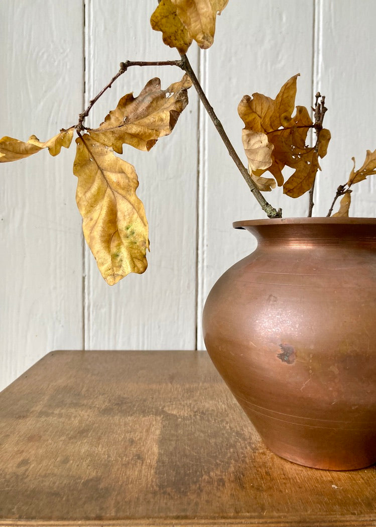 Copper vase