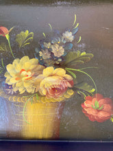 Load image into Gallery viewer, Hand painted floral tray
