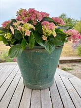 Load image into Gallery viewer, Vintage sea green vintage bucket
