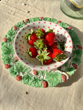 Load image into Gallery viewer, Antique Italian strawberry plate
