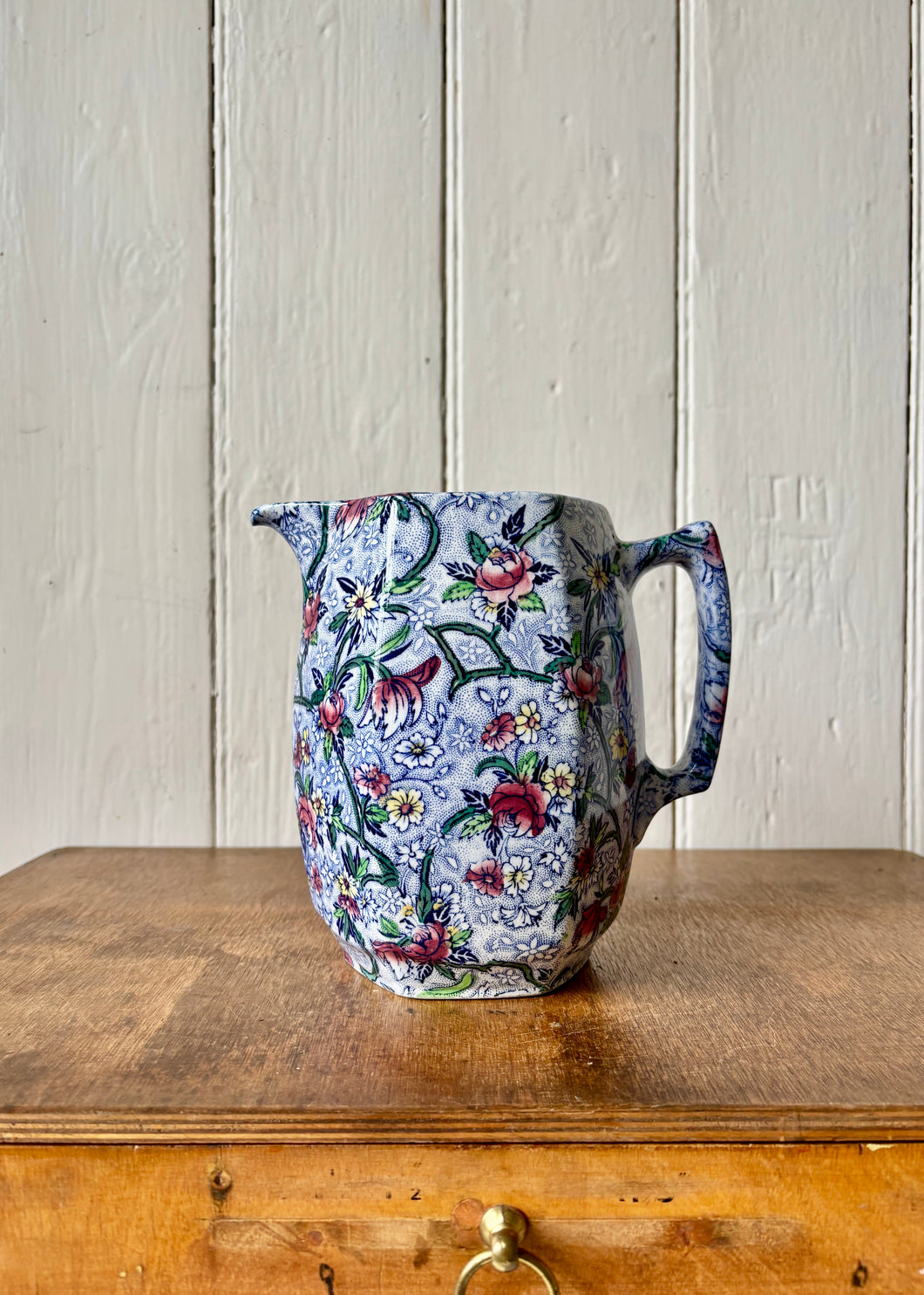 Pretty Maling Ware jug