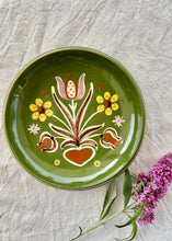 Load image into Gallery viewer, Swiss Folk Art plate by Peter Lanz Gwatt
