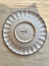 Load image into Gallery viewer, Talavera fluted, hand painted vintage dish
