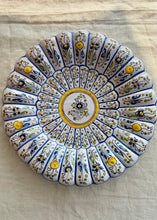 Load image into Gallery viewer, Talavera fluted, hand painted vintage dish
