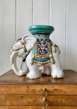 Load image into Gallery viewer, Unusual decorative ceramic elephant
