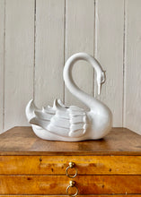 Load image into Gallery viewer, Large elegant stylised swan vase
