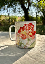 Load image into Gallery viewer, Extra large vintage floral mug
