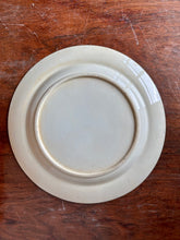 Load image into Gallery viewer, An antique decorative plate with exotic flowers and bird
