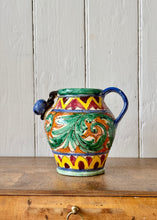 Load image into Gallery viewer, Italian sgraffito hand-thrown and decorated jug
