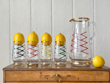 Load image into Gallery viewer, Stylish glass jug and glasses set
