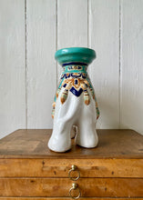 Load image into Gallery viewer, Unusual decorative ceramic elephant
