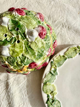 Load image into Gallery viewer, Italian majolica colander with matching plate
