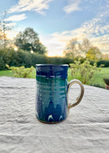 Load image into Gallery viewer, Studio Pottery blue mug
