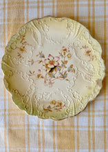 Load image into Gallery viewer, Antique Crown Pottery Longton embossed floral serving plate
