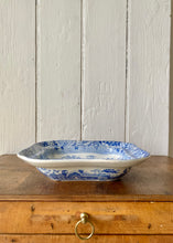 Load image into Gallery viewer, Antique Spode blue and white square dish
