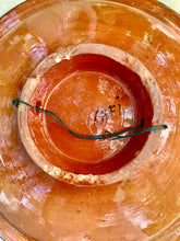 Load image into Gallery viewer, Vintage Safi hand painted Morrocan bowl or dish in saffron
