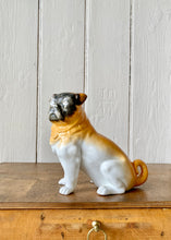 Load image into Gallery viewer, A seated decorative ceramic pug
