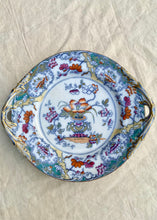 Load image into Gallery viewer, Large antique hand painted decorative charger
