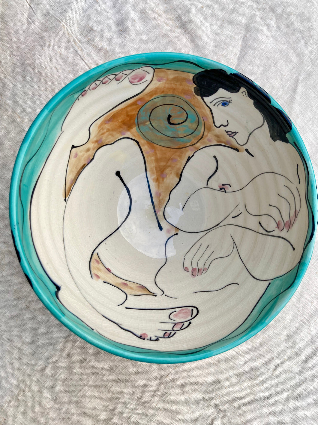 Karen Atherley bowl 'nude' design