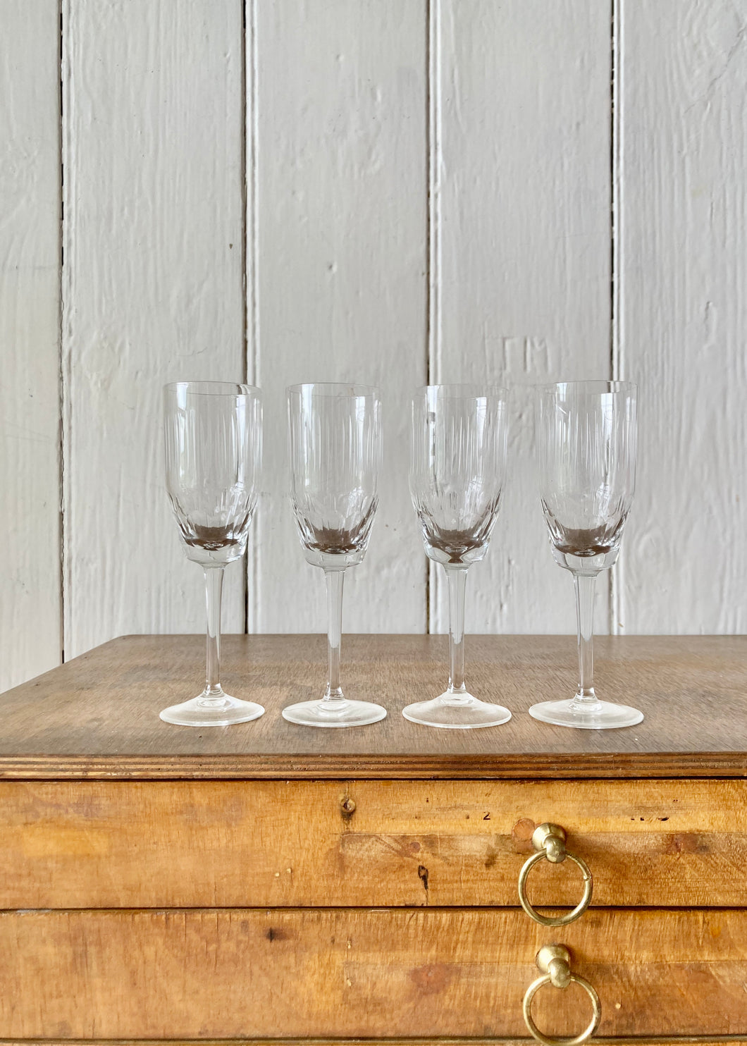 Set of four mini flutes
