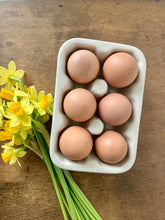 Load image into Gallery viewer, Vintage Laura Ashley home pastel blue egg tidy
