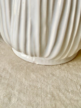 Load image into Gallery viewer, Elegant majolica white celery jug by Sylvac
