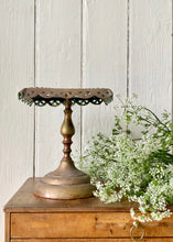 Load image into Gallery viewer, Antique Victorian Brass Trivet
