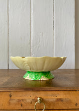 Load image into Gallery viewer, A pretty Carlton Ware yellow poppy footed dish
