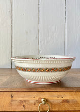 Load image into Gallery viewer, 19th century antique drainer dish and bowl
