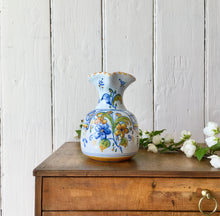 Load image into Gallery viewer, A pretty hand painted floral jug
