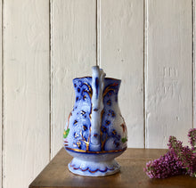 Load image into Gallery viewer, Victorian Sunderland Pottery Flo Blue Antique &#39;Epsom Cup&#39; Jug
