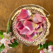 Load image into Gallery viewer, Silver plate footed bon-bon basket with handle
