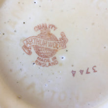 Load image into Gallery viewer, Arthur Wood footed floral bowl
