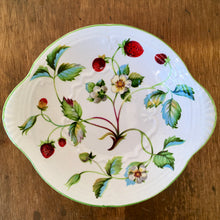 Load image into Gallery viewer, Old Foley James Kent, strawberry pedestal dish
